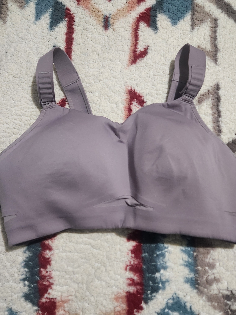 Lululemon Sports Bra Lavender 38DD Front Adjustable Hook NICE